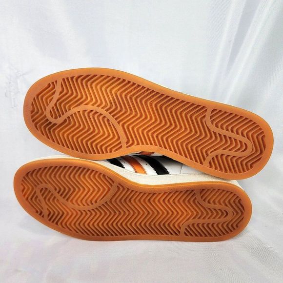 Adidas The Campus 2 Shoes White Orange 465553 Og 2006 Rare Classic Men's Size 7 - Picture 6 of 8